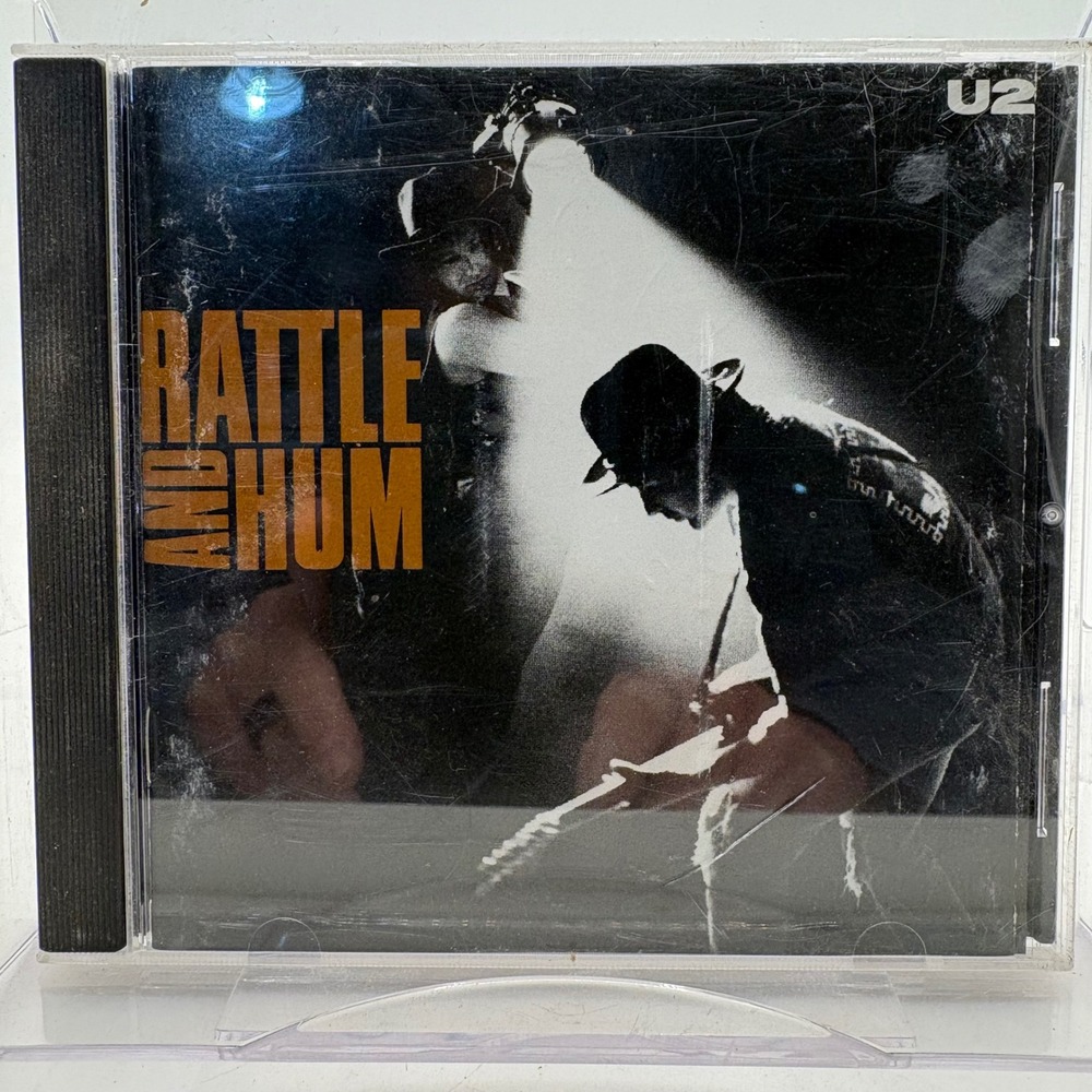 U2 Rattle and Hum CD 1988 Island Records Classic Rock Bono‎ The Edge